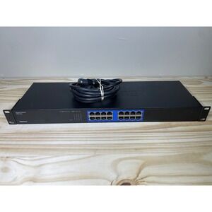 TRENDnet 16-Port Gigabit GREENnet Ethernet Switch‎ 10/100/1000Mbps TEG-S16G.